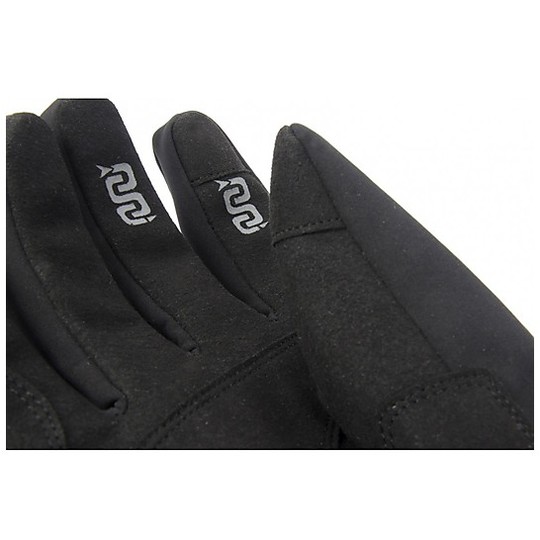 Waterproof Motorcycle Gloves Certified Oj Atmosphere G204 WIRE Black