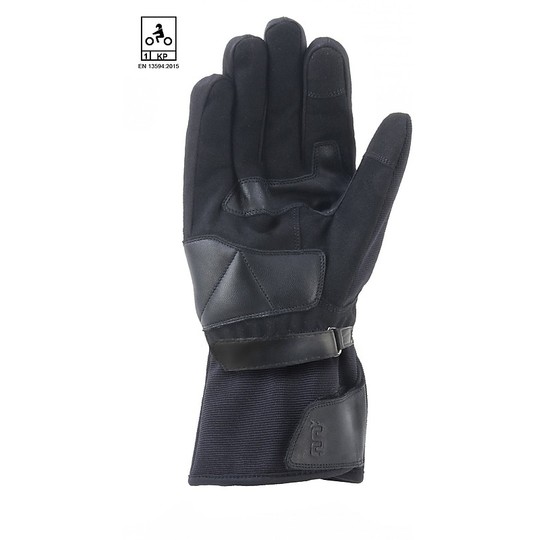 Waterproof Motorcycle Gloves OJ PUBLIC Black