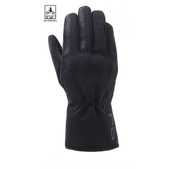 Waterproof Motorcycle Gloves OJ PUBLIC Black