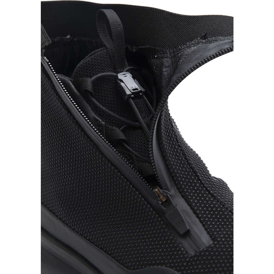 Waterproof Motorcycle Shoes Momo Design FIREGUN-1 WP Black