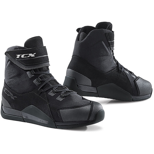 Waterproof Motorcycle Sport Shoes Tcx 9441W DISTRICT WP Black