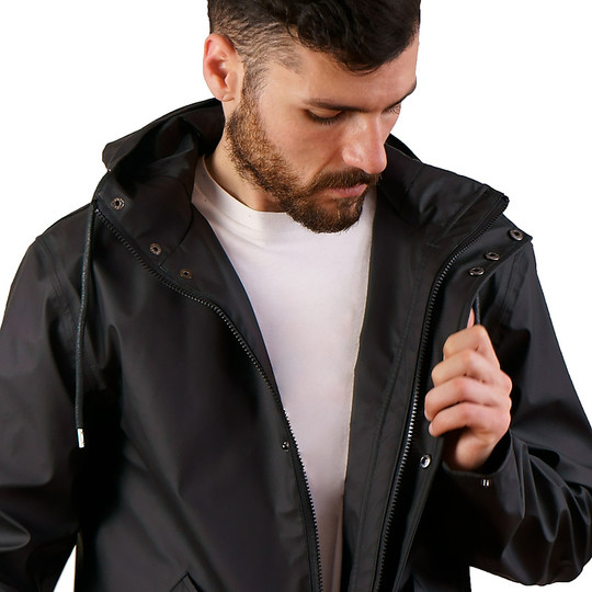 Waterproof Rain Jacket Tj Marvin CLASSIC J02 Black