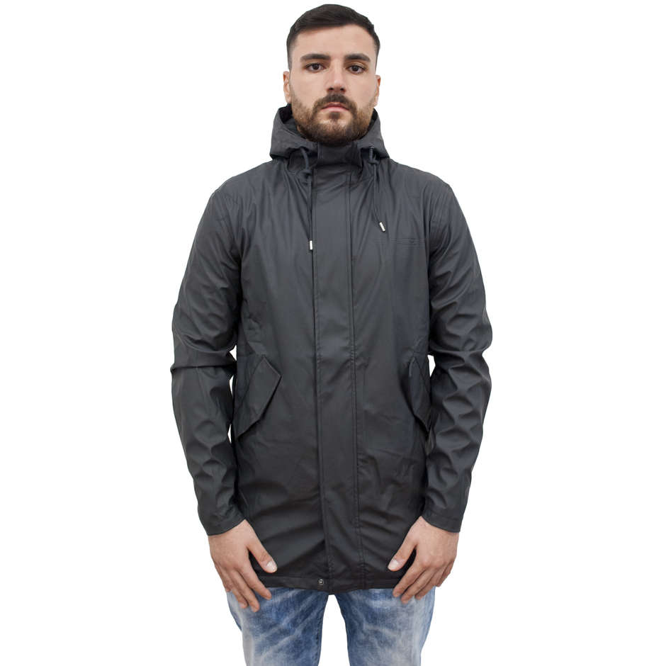 Waterproof Rain Jacket Tj Marvin CLASSICA WINTER J022 Black