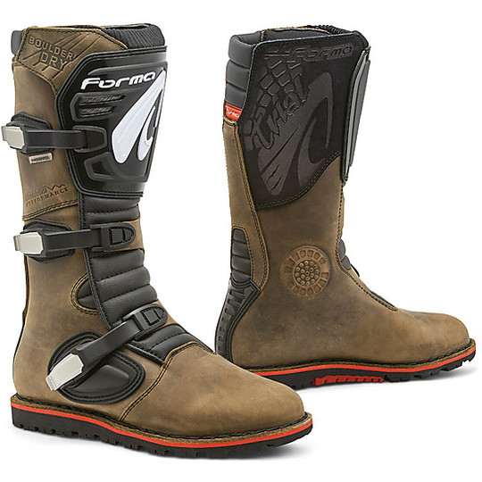 Waterproof Trial Boots Shape BOULDER DRY WP Brown