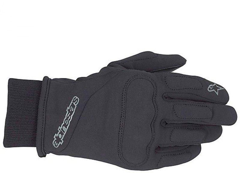 Waterproof Winter Gloves Alpinestars C1 WINDSTOPPER GLOVES Black For