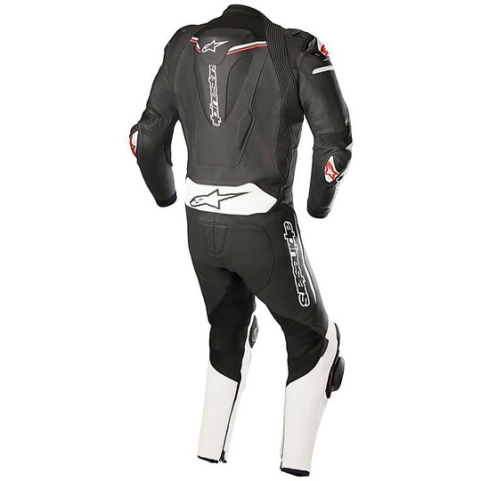 White Alpinestars Atem v3 White Leather Motorcycle Suit