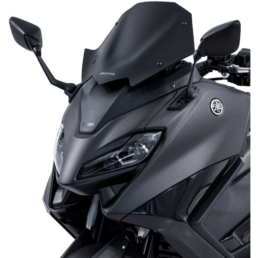 Windschutzscheibe Isotta Low Aerodynamic Sport YAMAHA T-MAX 560 Ab 2024 Mattschwarz