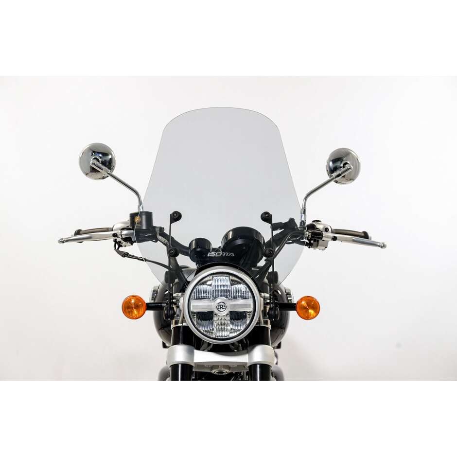 Windshield Isotta Medium ROYAL ENFIELD SUPER METEOR 650 From 2023 Light Smoke