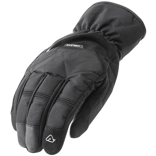 Winter Acerbis Moto Gloves Black G-Road Model