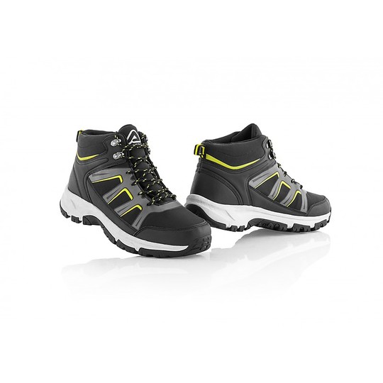 Winter Acerbis MUD Motorcycle Boots Black Yellow