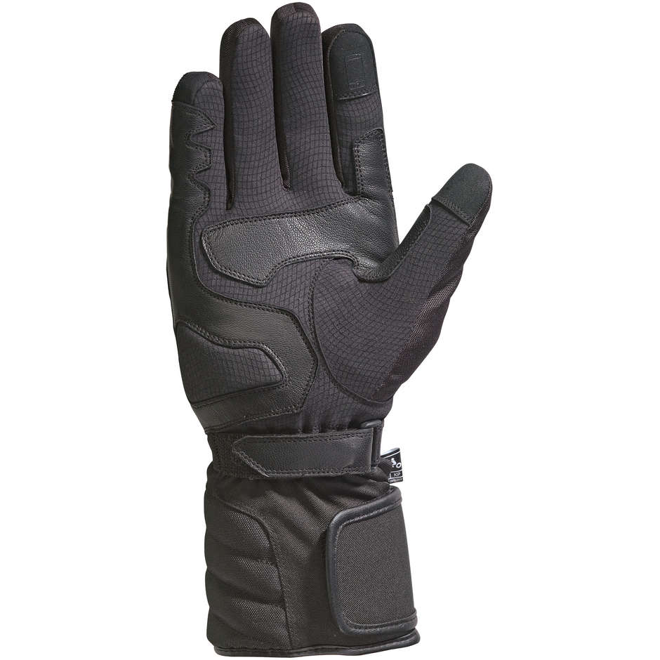 Winter Motorbike Gloves Ixon PRO TENERE CE Black Gray