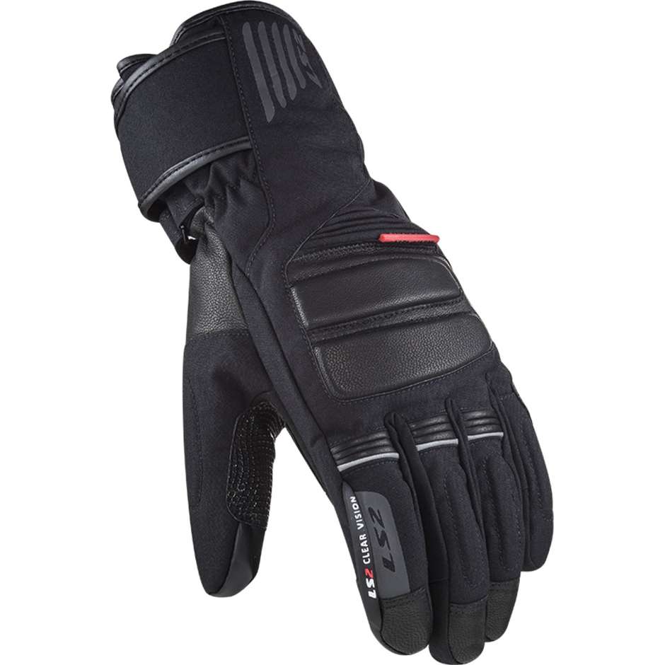 Winter Motorcycle Gloves Ls2 Frost WP Black