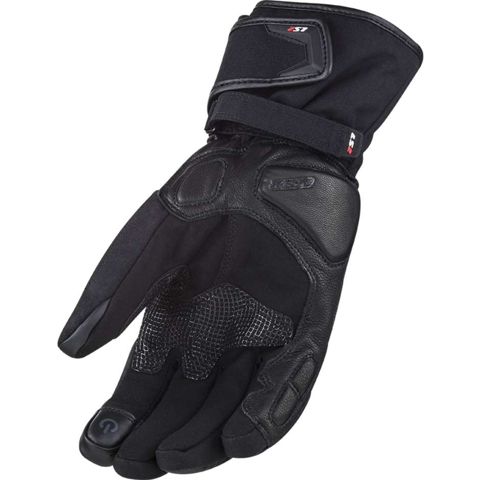 Winter Motorcycle Gloves Ls2 Frost WP Black