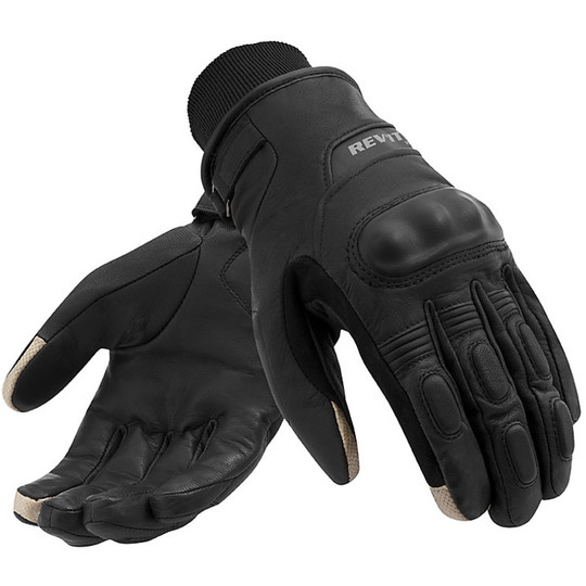 Winter Motorcycle Gloves Rev'it Boxxer H2O Waterproof Blacks