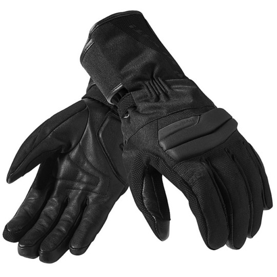 Winter Motorcycle Gloves Rev'it Scarab H2O Waterproof Blacks