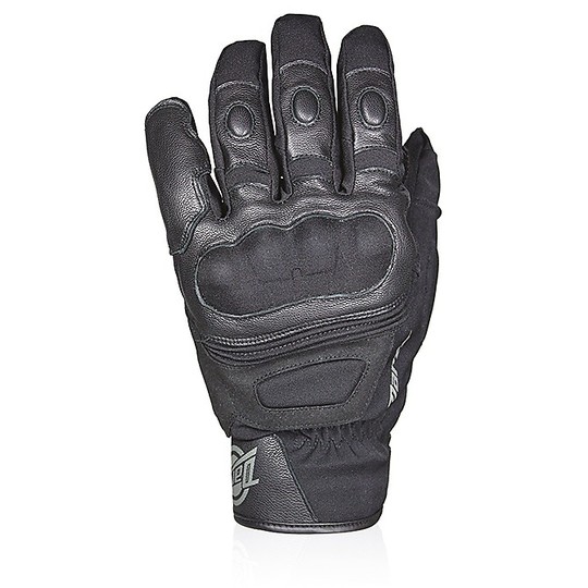 Winter Motorcycle Gloves Siberia Black Waterproof Certificate