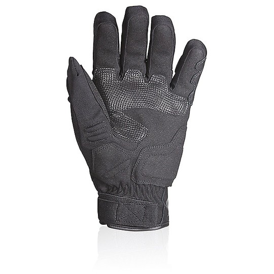 Winter Motorcycle Gloves Siberia Black Waterproof Certificate