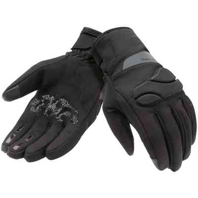 Motorcycle Gloves in Tucano Urbano 9961HM MIKY Black Graphic Fabric For  Sale Online 