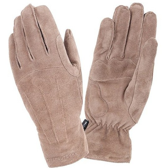 Winter Motorcycle Gloves Tucano Urbano Lady Softy Suede Leather Suede