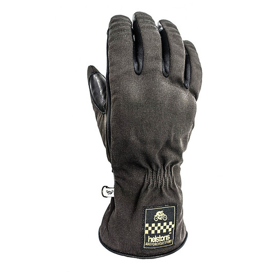 Winter Motorcycle Helstons Gloves Model One Brown Black