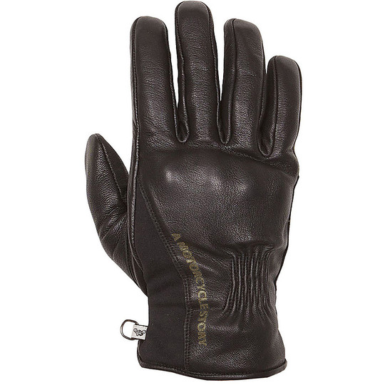 Winter Motorcycle Helstons Gloves Model Pure Black
