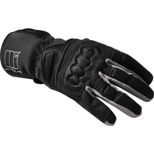 Winter Motorcycle Motorcycle Gloves Waterproof Black Inkjet Gloves