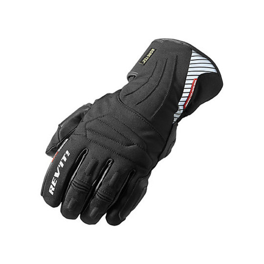 Winter Motorrad-Handschuhe Rev'it Fusion GTX Gore-Tex Blacks