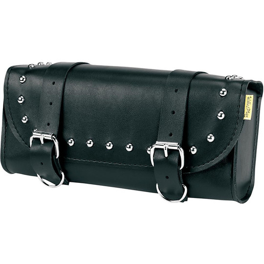 Wllie & Max Ranger Handlebar Bag Motorcycle Gear With Studs