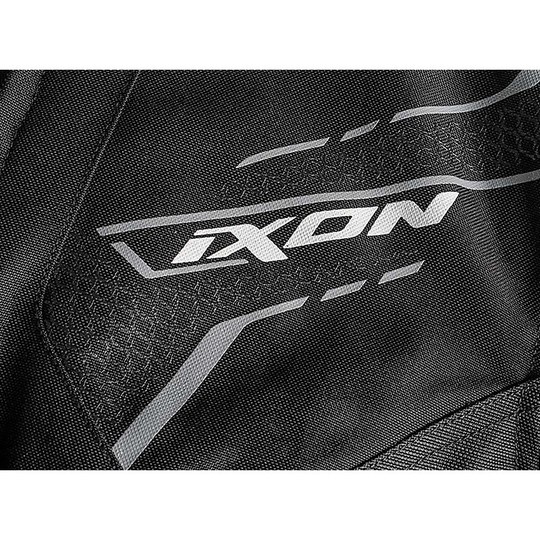Woman Motorcycle Jacket in 2in1 Sport Fabric Ixon LUTHOR Lady Black Emerald
