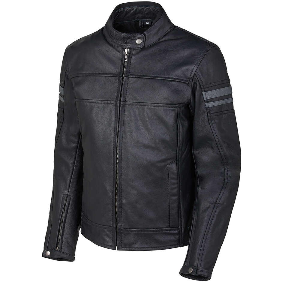Woman Motorcycle Leather Jacket Oj Atmosphere J215 LEGEND LADY Black