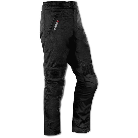 Woman Motorcycle Pants In Fabric American-Pro ULTRA SPORT LADY Black CE
