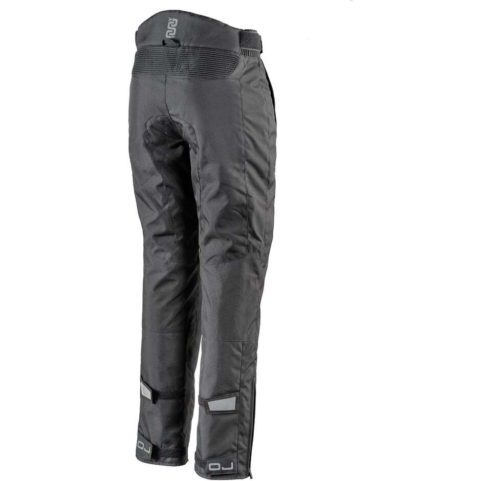 Woman Motorcycle Pants in OJ Atmosphere J231 TOURERPANT Lady Black Fabric