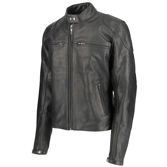 Woman's jacket Moto Leather OJ ROOSTER Lady Black