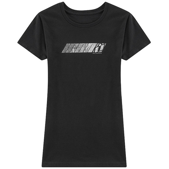 Women's Casual T-Shirt Icon FOILED AGAIN Black