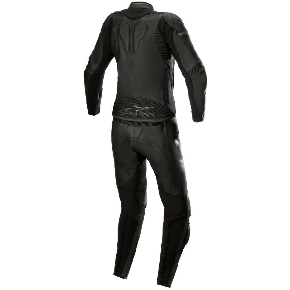 Women's Divisible Motorcycle Suit Alpinestars STELLA GP PLUS 2 PC Metallic Gray Black