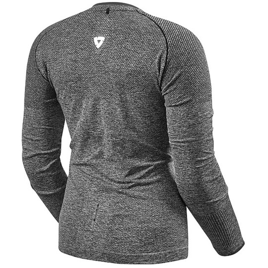 Women's Long Sleeves Thermal Technique Rev'it AIRBORNE LS Ladies Gray