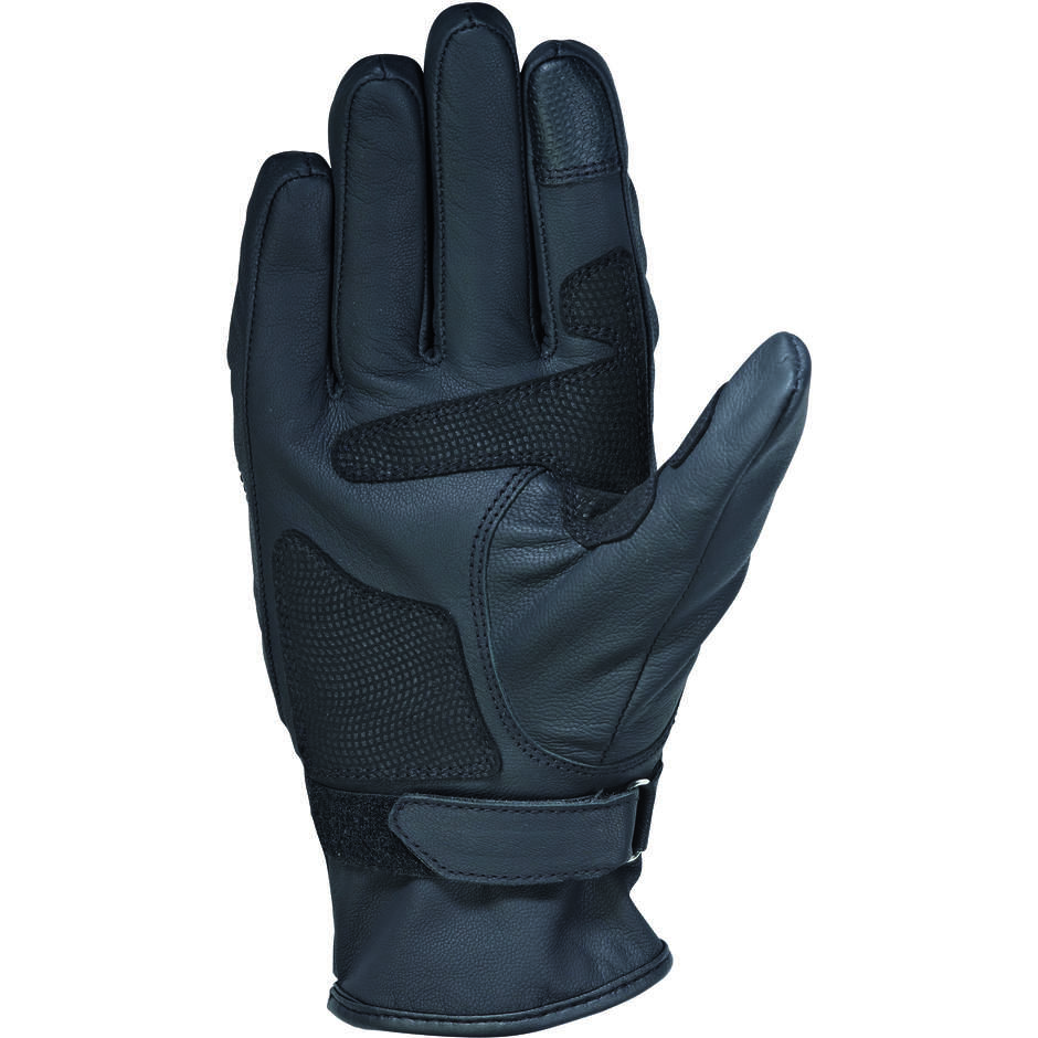 Women's Mid Season Motorcycle Gloves in Ixon RS SHIELD LADY Fabric Black