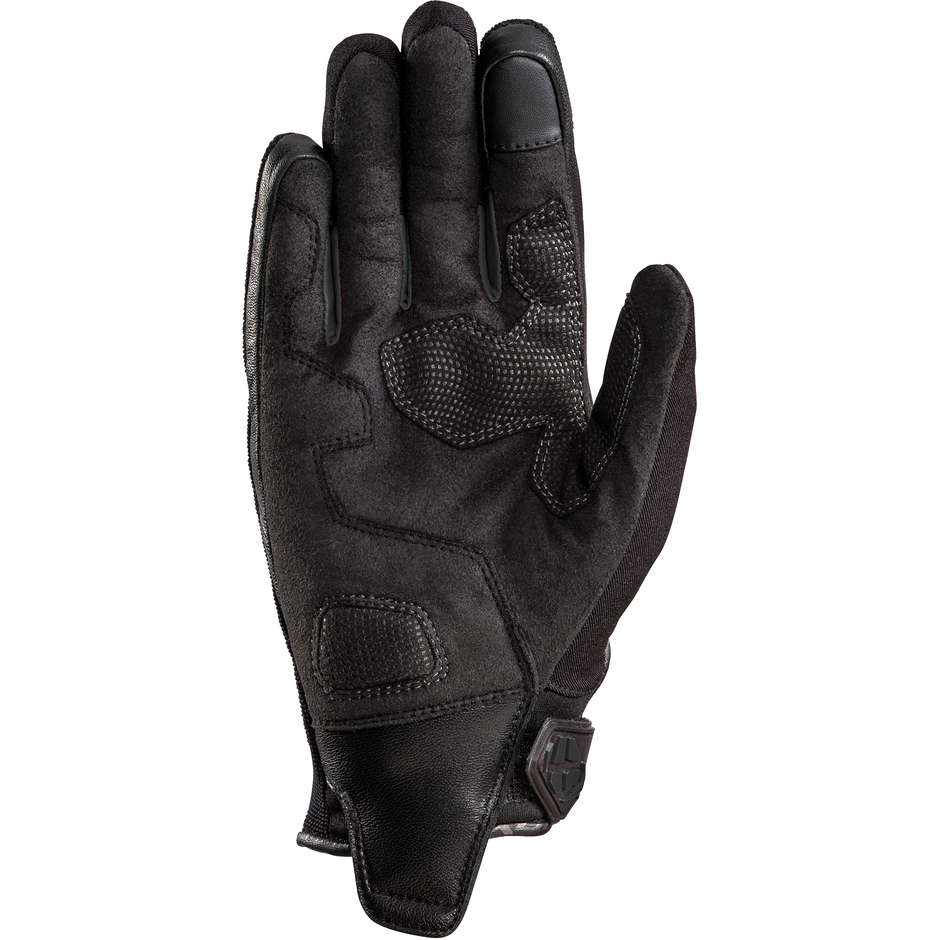Women's Motorcycle Gloves in Half Season Waterproof Ixon RS SPRING Lady Black