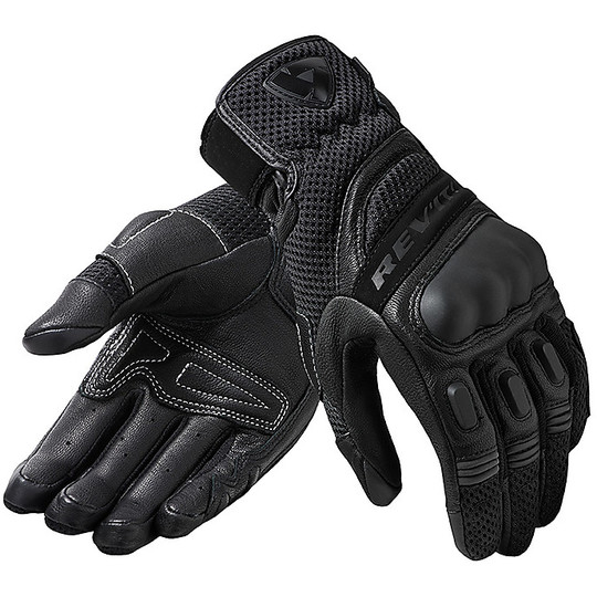 Women's Motorcycle Gloves In Perforated Fabric Rev'it DIRT 3 LADIES Black