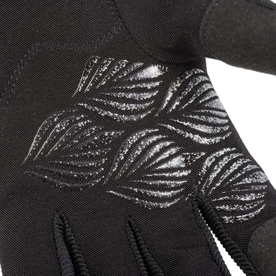 Women's Motorcycle Gloves In Tucano Urbano Fabric 9954hw NEW MARY Lady Glitter Black