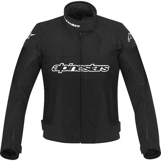 Women's Motorcycle Jacket Alpinestar Stable T-GP Plus Black