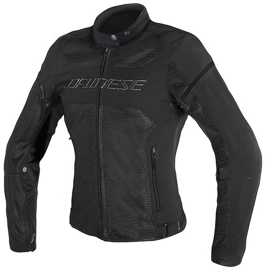 Women's Motorcycle Jacket Dainese Air Frame D1 Lady Tex Black