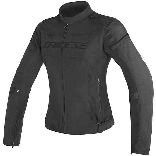 Women's Motorcycle Jacket Dainese D-Frame Lady Tex Black