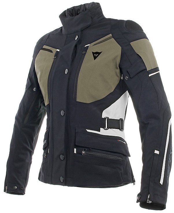 Women's Motorcycle Jacket Gore-Tex Dainese CARVE MASTER 2 Black