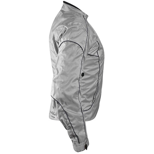 Womens Motorcycle Jacket In A-Pro Fabric VENUSIA LADY Gray