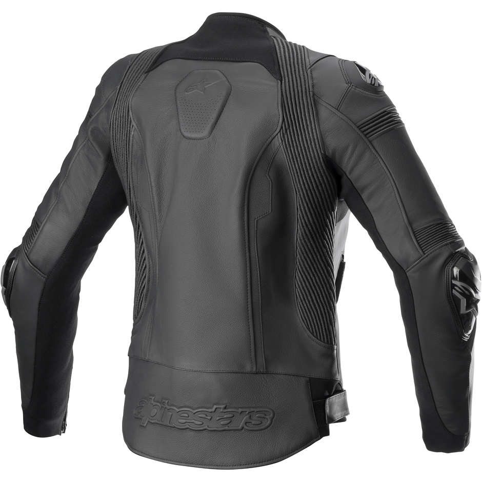 Women's Motorcycle Jacket in Alpinestars STELLA MISSILE V2 Black Leather