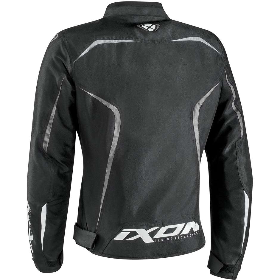 Women's Motorcycle Jacket In Fabric Ixon Sprinter Lady Black