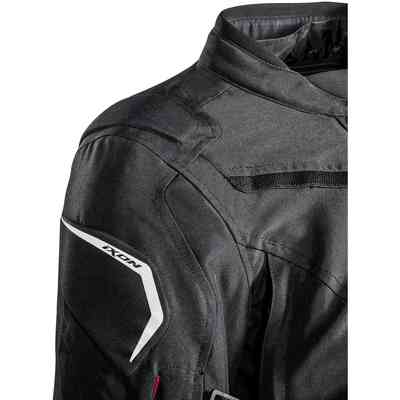 Spidi Outlander Adv Motorcycle Jacket Black / Grey Red