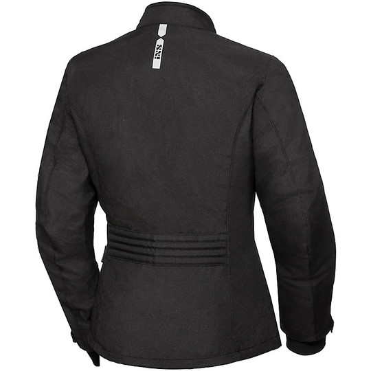 Women's Motorcycle Jacket in Ixs CLASSIC URBAN-ST Fabric Black