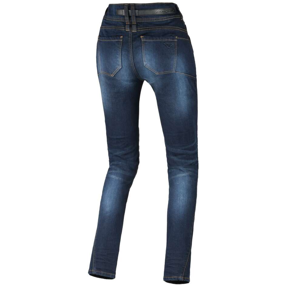 Women's Motorcycle Jeans Macna Aramon slim Blue #2 - Stretch